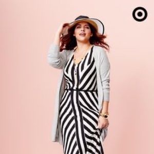 Ava & Viv Black and White Maxi Dress